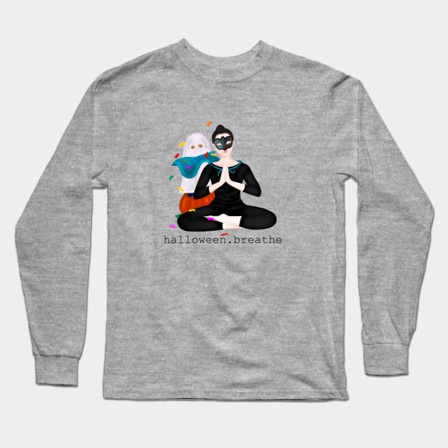 halloween. breathe Long Sleeve T-Shirt by Breathe Serene 